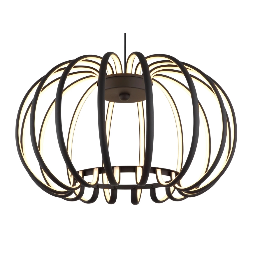Globo - dimbare LED-hanglamp met kabel LED/40W/230V 3000K zwart
