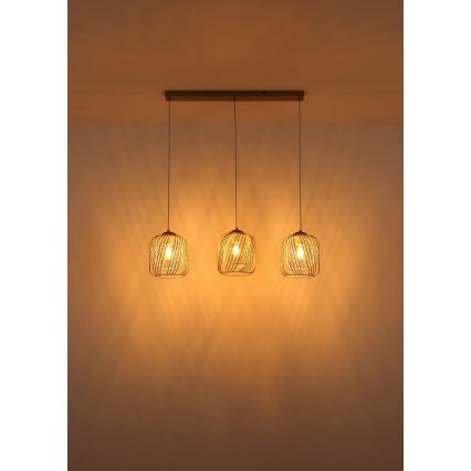 Globo - Hanglamp met kabel 3xE27/40W/230V