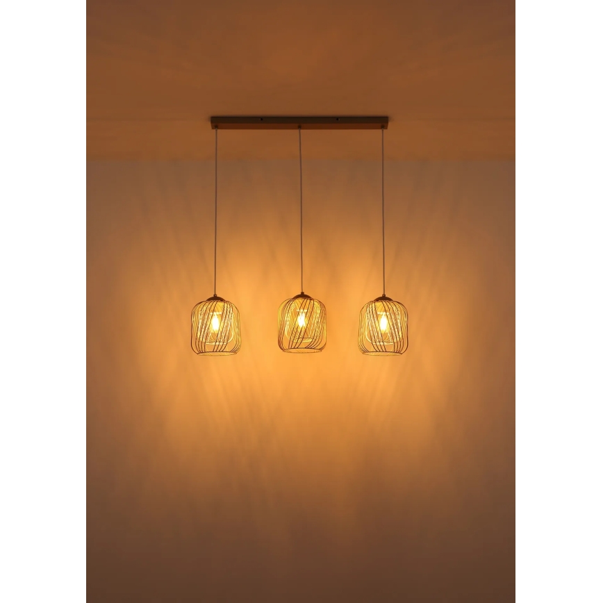 Globo - Hanglamp met kabel 3xE27/40W/230V