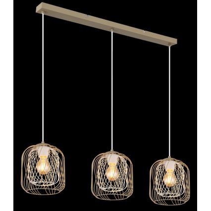 Globo - Hanglamp met kabel 3xE27/40W/230V