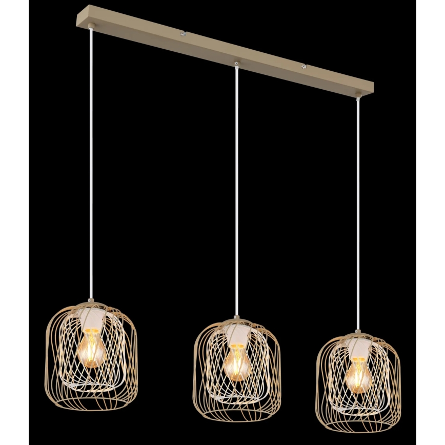 Globo - Hanglamp met kabel 3xE27/40W/230V