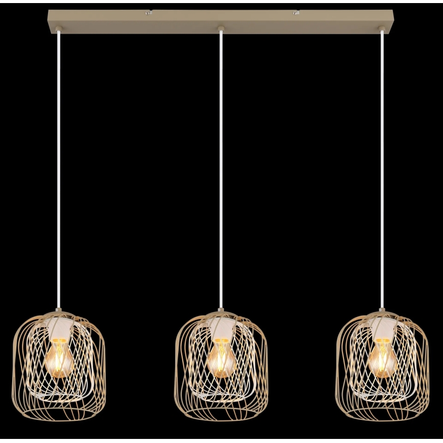 Globo - Hanglamp met kabel 3xE27/40W/230V