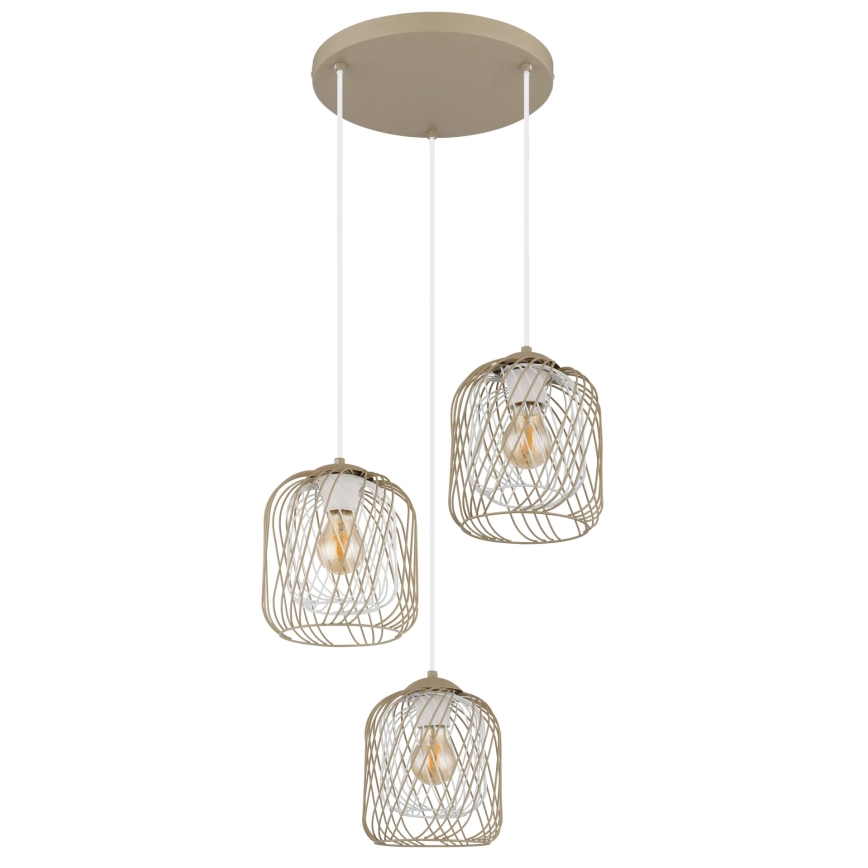 Globo - Hanglamp aan kabel 3xE27/40W/230V