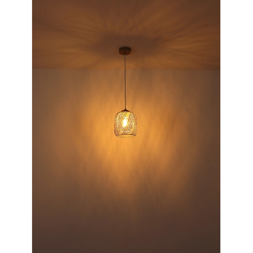 Globo - Pendellamp met kabel 1xE27/40W/230V Ø 18 cm
