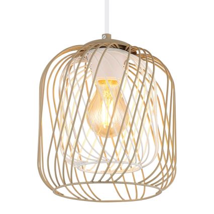 Globo - Pendellamp met kabel 1xE27/40W/230V Ø 18 cm