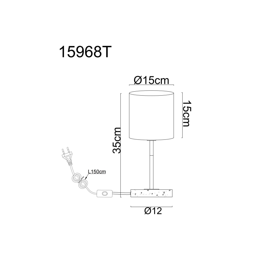 Globo - Tafellamp 1xE14/40W/230V
