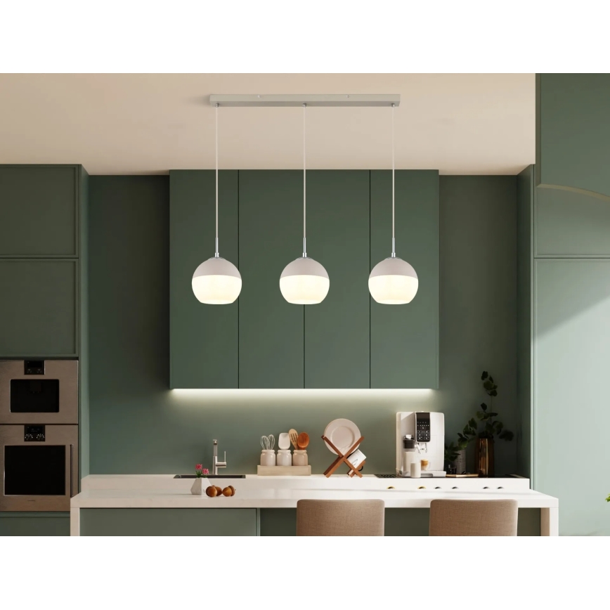 Globo - Hanglamp met snoer 3xE27/60W/230V