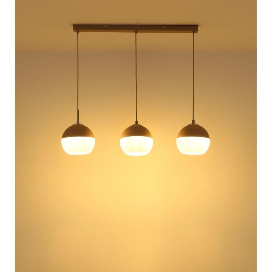 Globo - Hanglamp met snoer 3xE27/60W/230V