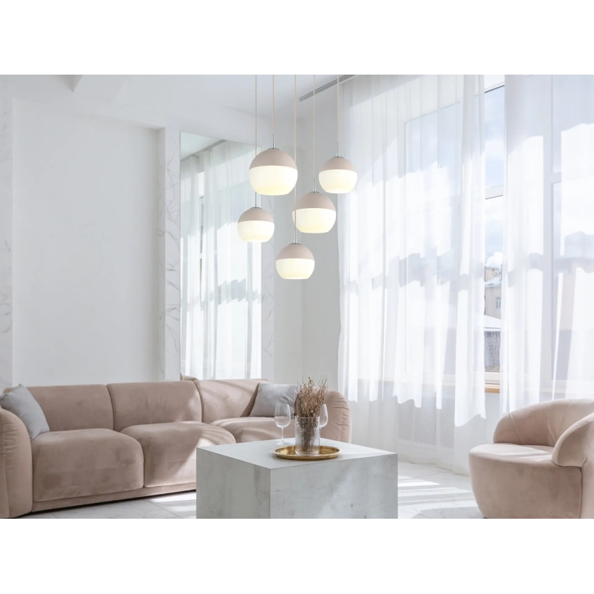 Globo - Hanglamp aan kabel 5xE27/60W/230V