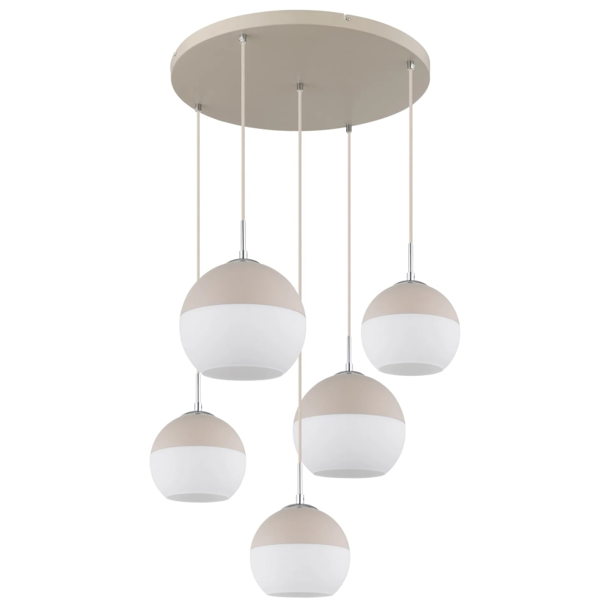 Globo - Hanglamp aan kabel 5xE27/60W/230V