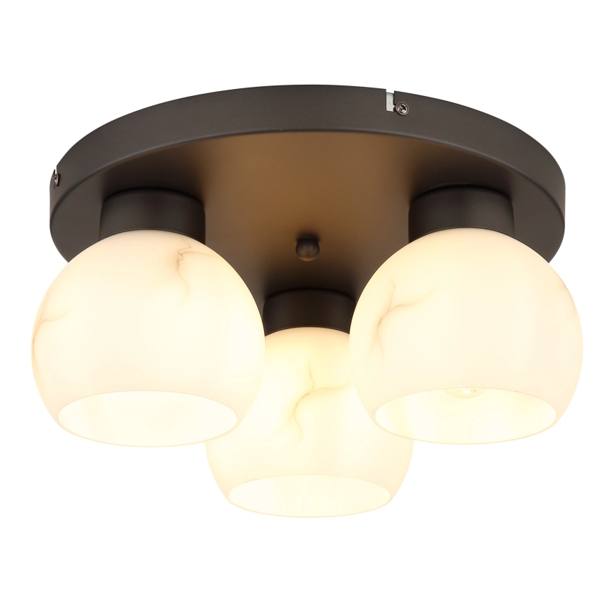 Globo - Plafondlamp 3xE27/60W/230V Ø 31,5 cm