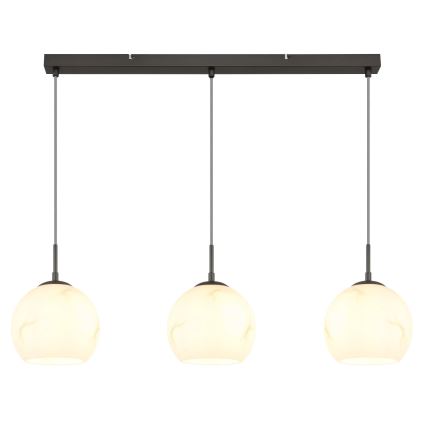 Globo - Hanglamp met kabel 3xE27/60W/230V