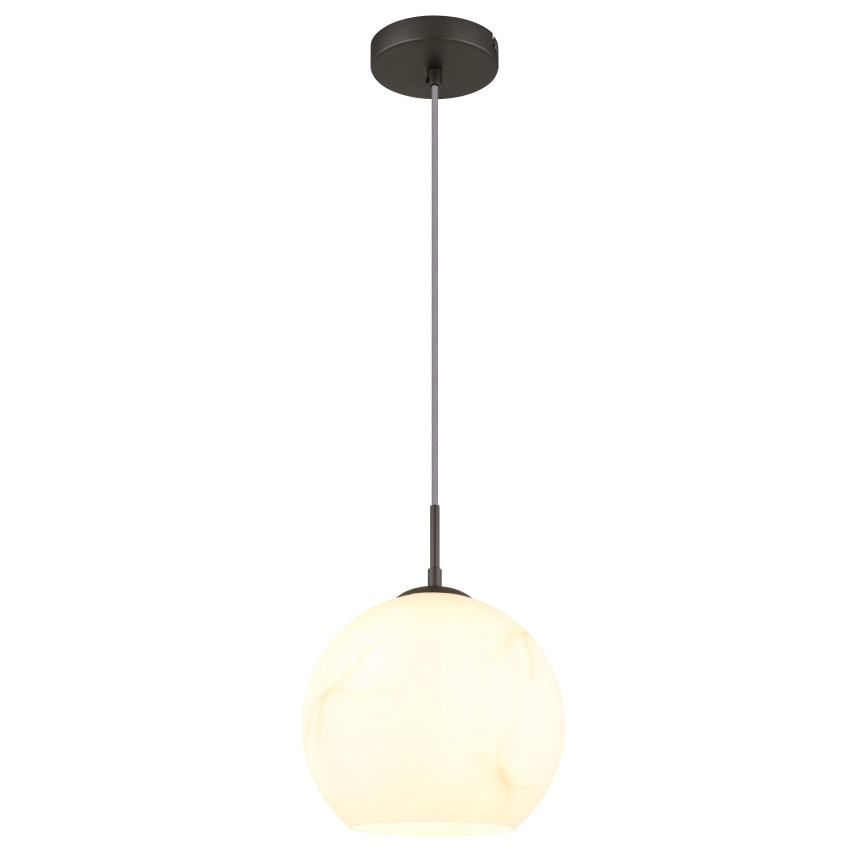 Globo - Hanglamp met kabel 1xE27/60W/230V diam. 25 cm