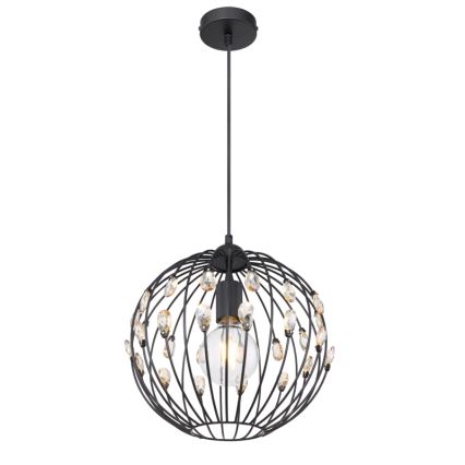 Globo - Pendellamp aan kabel 1xE27/60W/230V Ø 30 cm