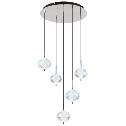 Globo - LED Hanglamp aan een koord 5xLED/6,6W/230V 3000/4500/6500K