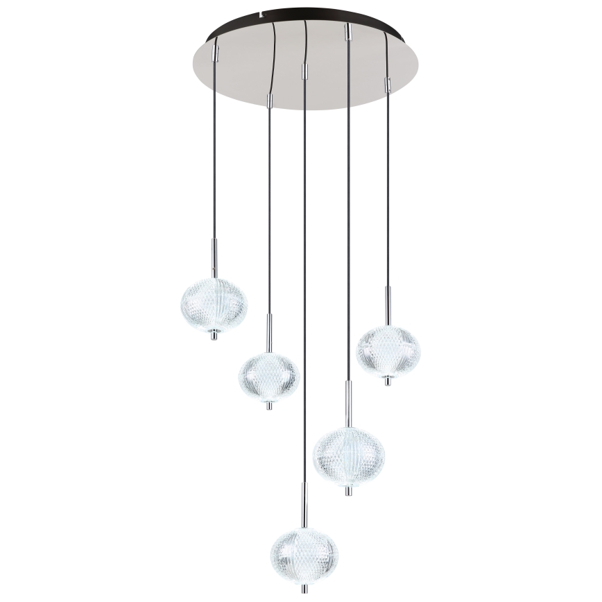 Globo - LED Hanglamp aan een koord 5xLED/6,6W/230V 3000/4500/6500K