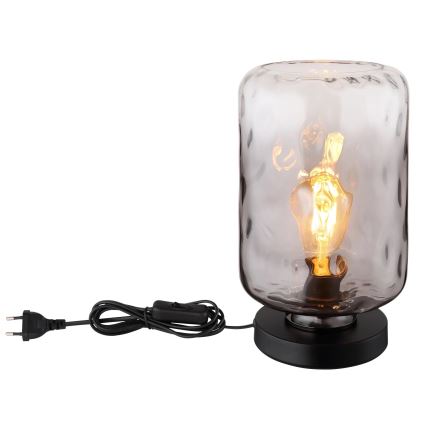 Globo - Tafellamp 1xE27/60W/230V grijs