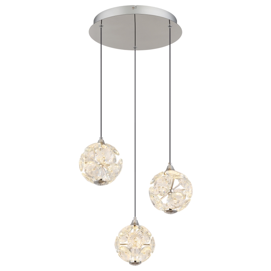 Globo - LED-hanglamp met kabel LED/24W/230V