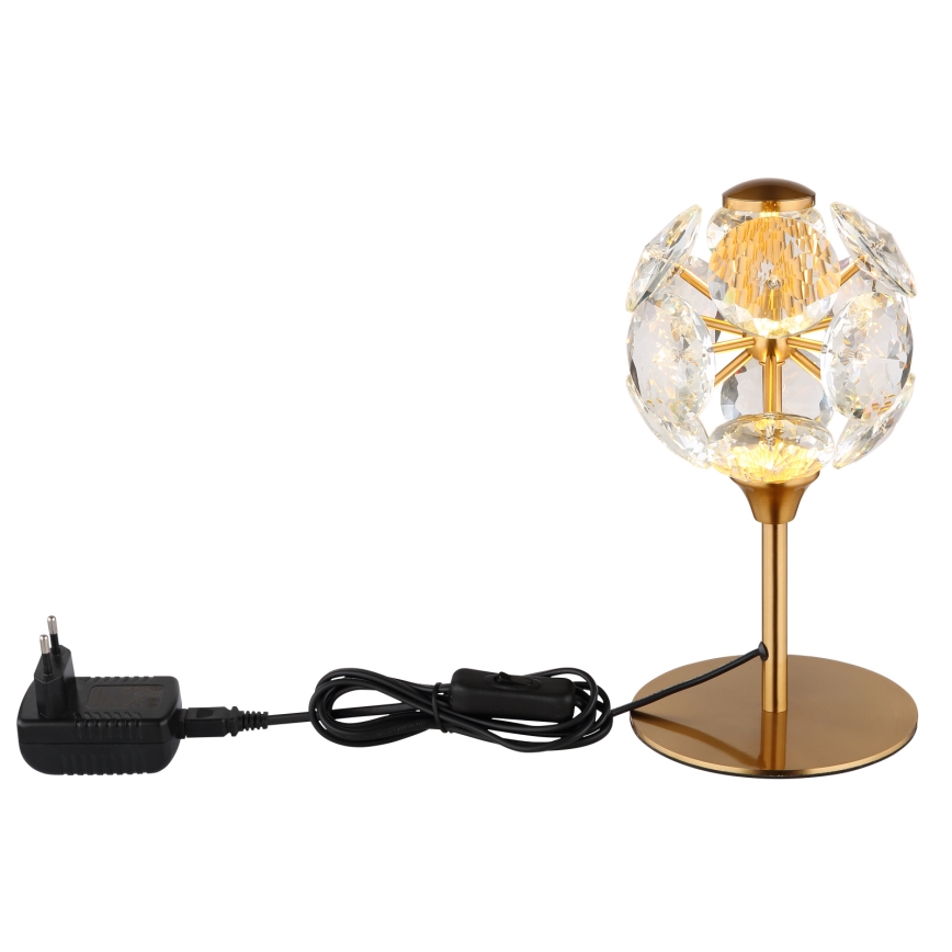 Globo - LED tafellamp LED/8W/230V 3000K goudkleurig