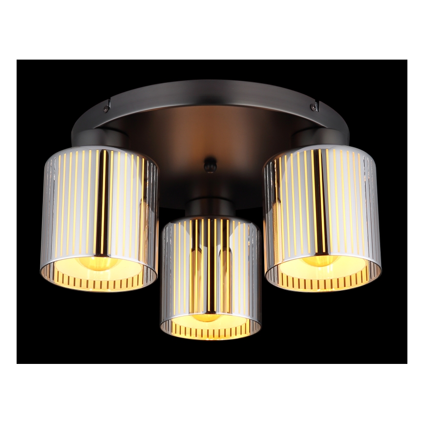 Globo - Plafondlamp 3xE27/60W/230V diameter 34,5 cm