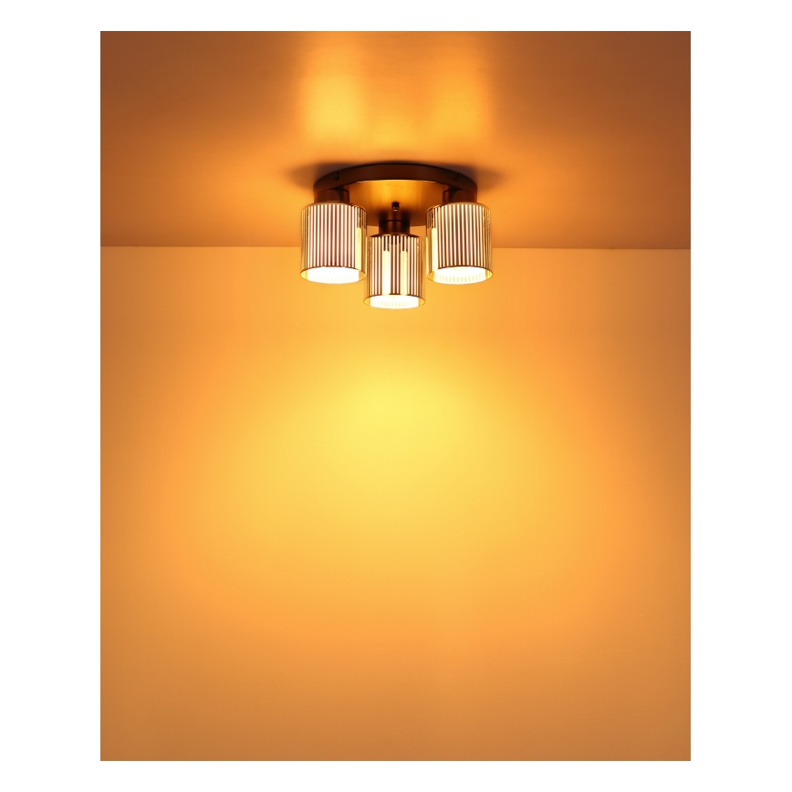 Globo - Plafondlamp 3xE27/60W/230V diameter 34,5 cm