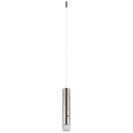 Globo - Dimbare aanraakgevoelige oplaadbare 2-in-1 LED-lamp LED/2W/230/5V mat chroom
