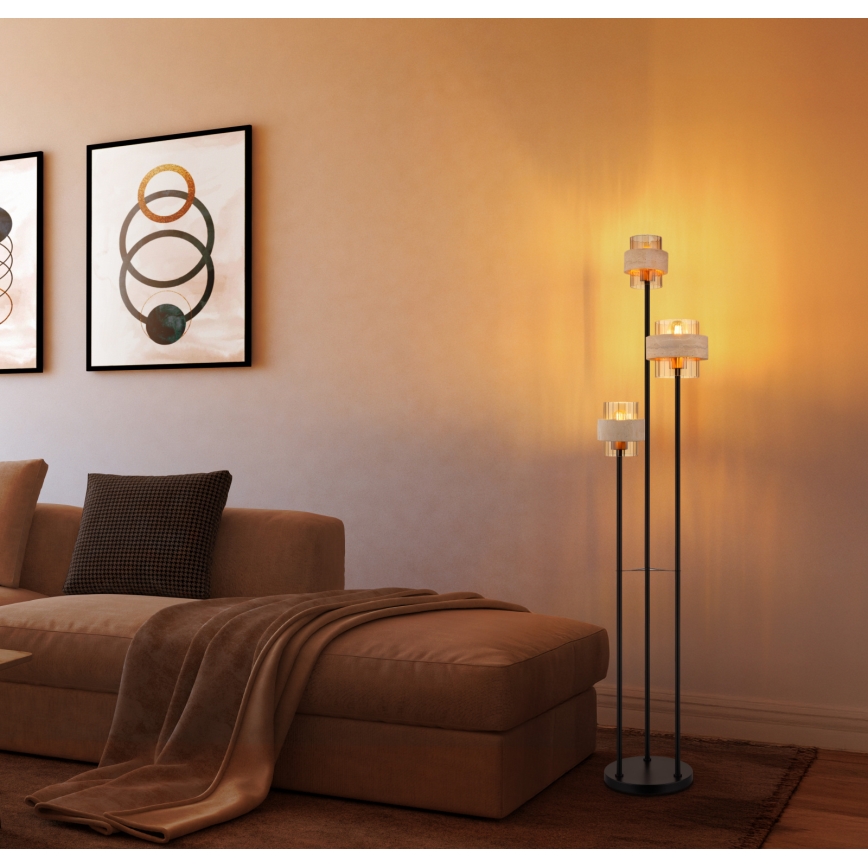 Globo - Vloerlamp 3xE27/40W/230V