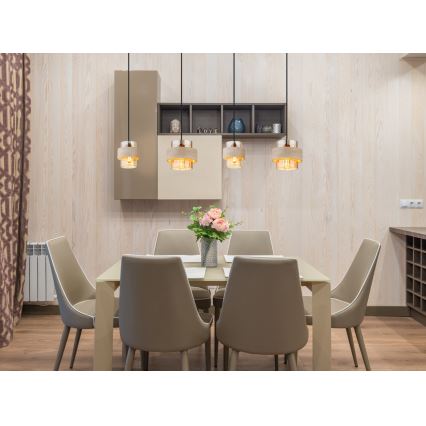Globo - Hanglamp met kabel 4xE27/40W/230V