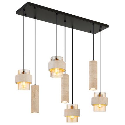 Globo - Hanglamp aan kabel 4xE27/40W/230V + 3xGU10/10W