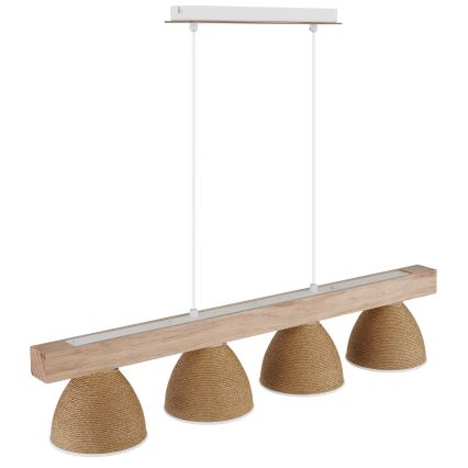 Globo - Hanglamp met kabel 4xE14/40W/230V