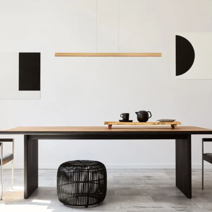 Globo - LED-dimbare hanglamp met aanraakbediening aan kabel LED/43W/230V 4000K messing