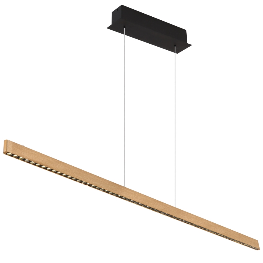 Globo - LED-dimbare hanglamp met aanraakbediening aan kabel LED/43W/230V 4000K messing