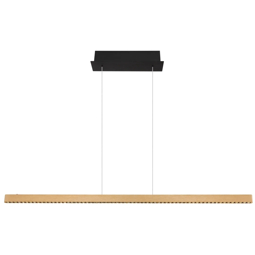 Globo - LED-dimbare hanglamp met aanraakbediening aan kabel LED/43W/230V 4000K messing