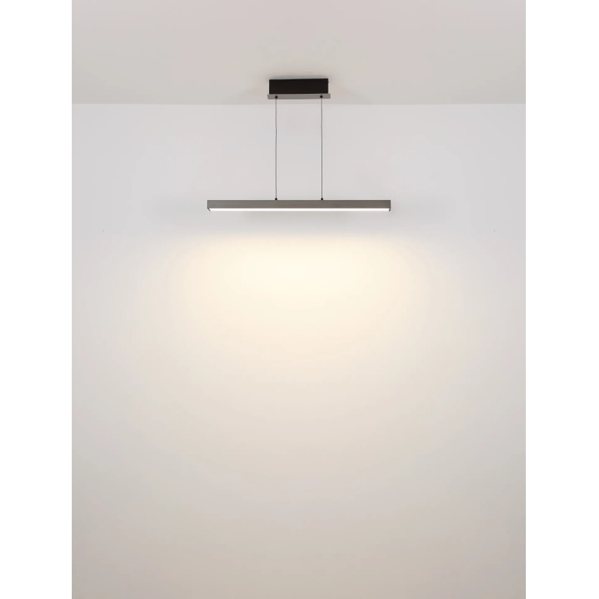 Globo - Dimbare LED-hanglamp met touchbediening aan kabel LED/39W/230V 2700/4000/6000K grijs