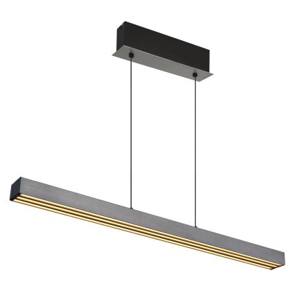 Globo - Dimbare LED-hanglamp met touchbediening aan kabel LED/39W/230V 2700/4000/6000K grijs