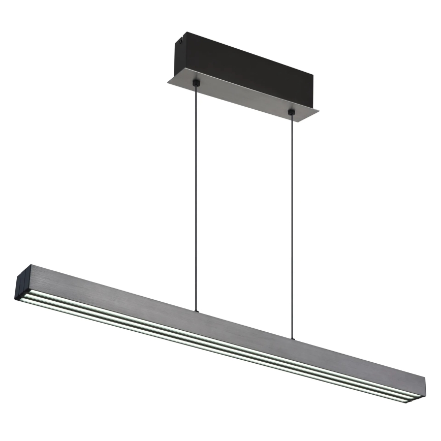 Globo - Dimbare LED-hanglamp met touchbediening aan kabel LED/39W/230V 2700/4000/6000K grijs