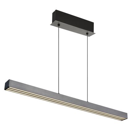 Globo - LED dimbare hanglamp met aanraakbediening aan kabel LED/39W/230V 2700/4000/6000K mat chroom