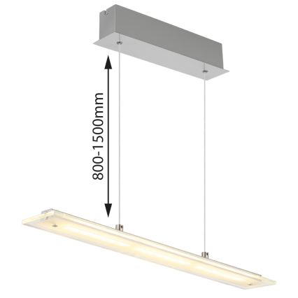 Globo - LED touch-dimbare hanglamp aan kabel LED/12W/230V 3000/4000/6500K