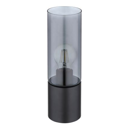 Globo - Touch tafellamp 1xE27/25W/230V diameter 9 cm zwart