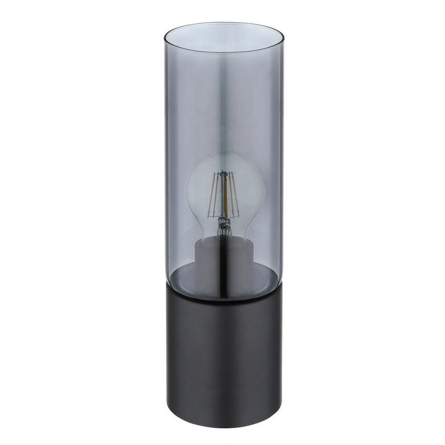 Globo - Touch tafellamp 1xE27/25W/230V diameter 9 cm zwart