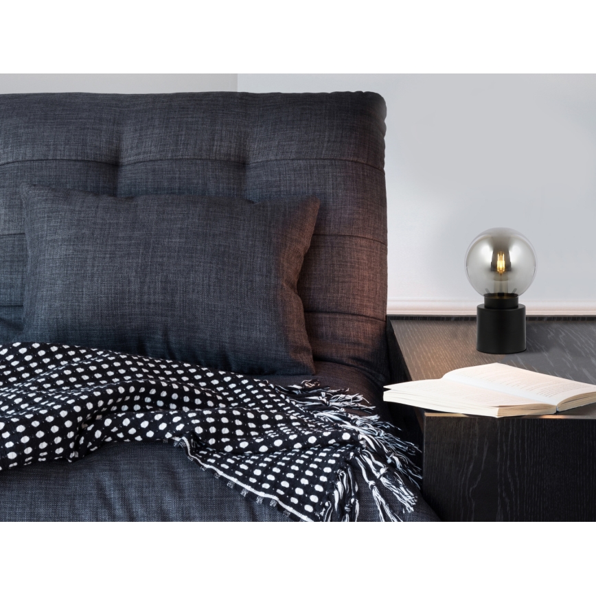 Globo - Tafellamp 1xE14/25W/230V zwart