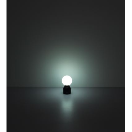 Globo - Dimbaar LED touch tafellampje LED/2,5W/3,7V 2700K/4000K/6500K 1800 mAh USB mat chroom