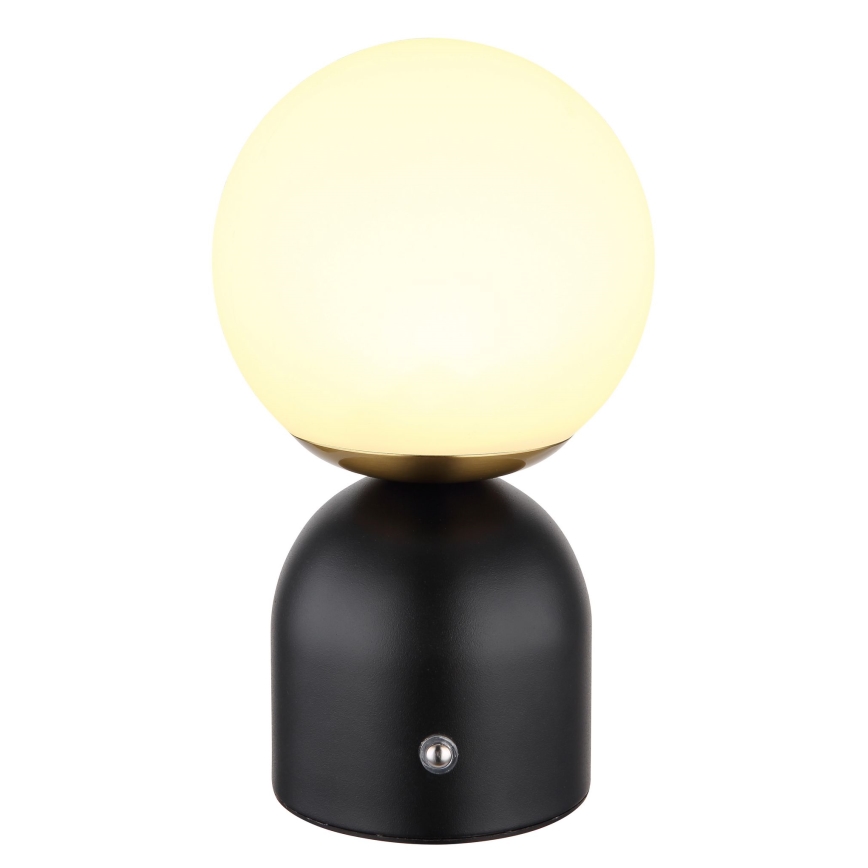 Globo - Dimbaar LED touch tafellampje LED/2W/5V 2700/4000/65000K 1800 mAh zwart