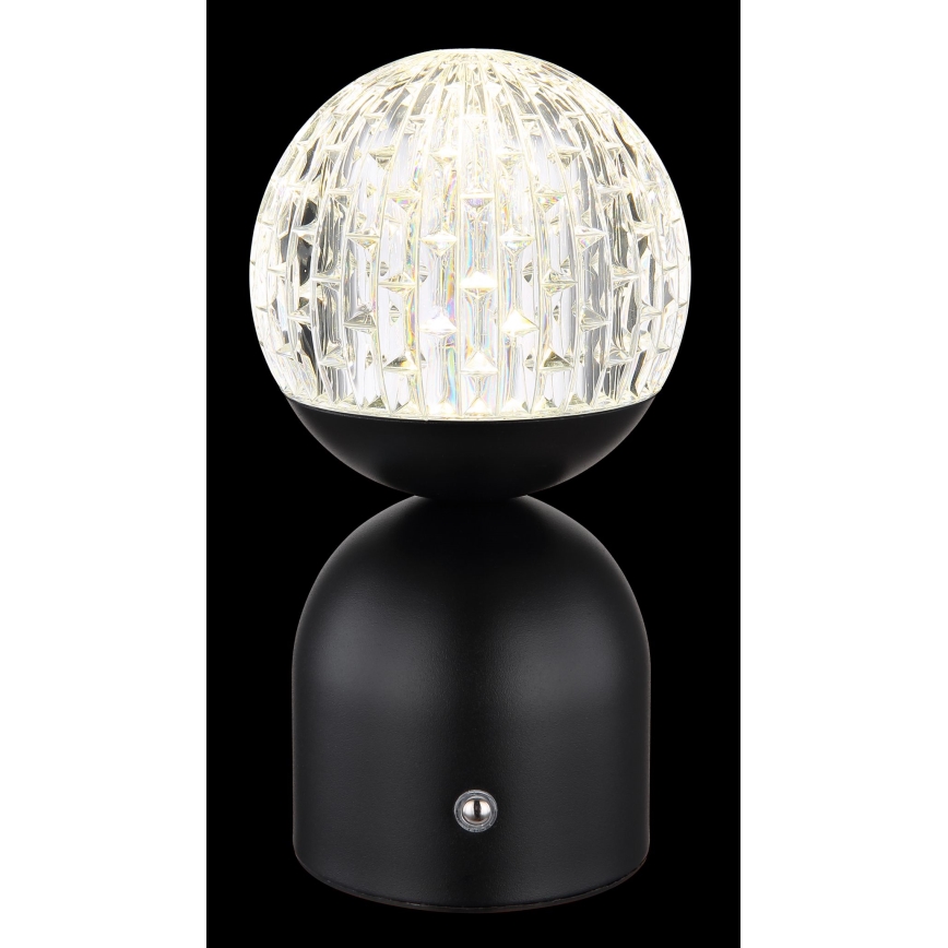 Globo - Dimbaar LED touch tafellampje LED/2W/5V 2700/4000/6500K 1800 mAh zwart