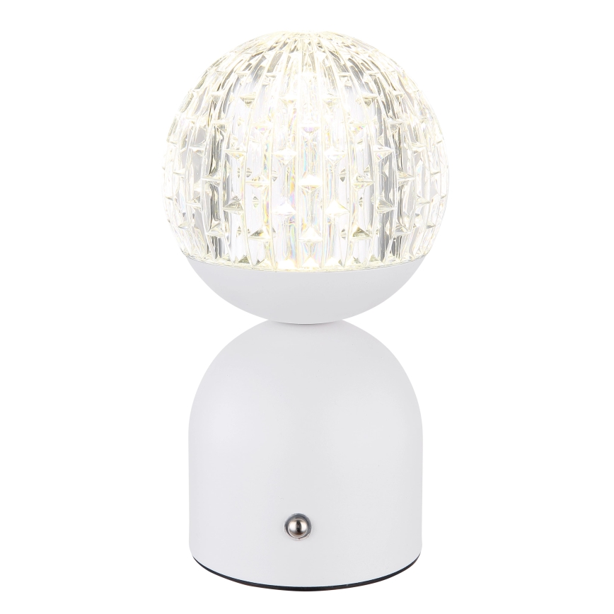 Globo - Dimbaar LED touch tafellampje LED/2W/5V 2700/4000/65000K 1800 mAh wit