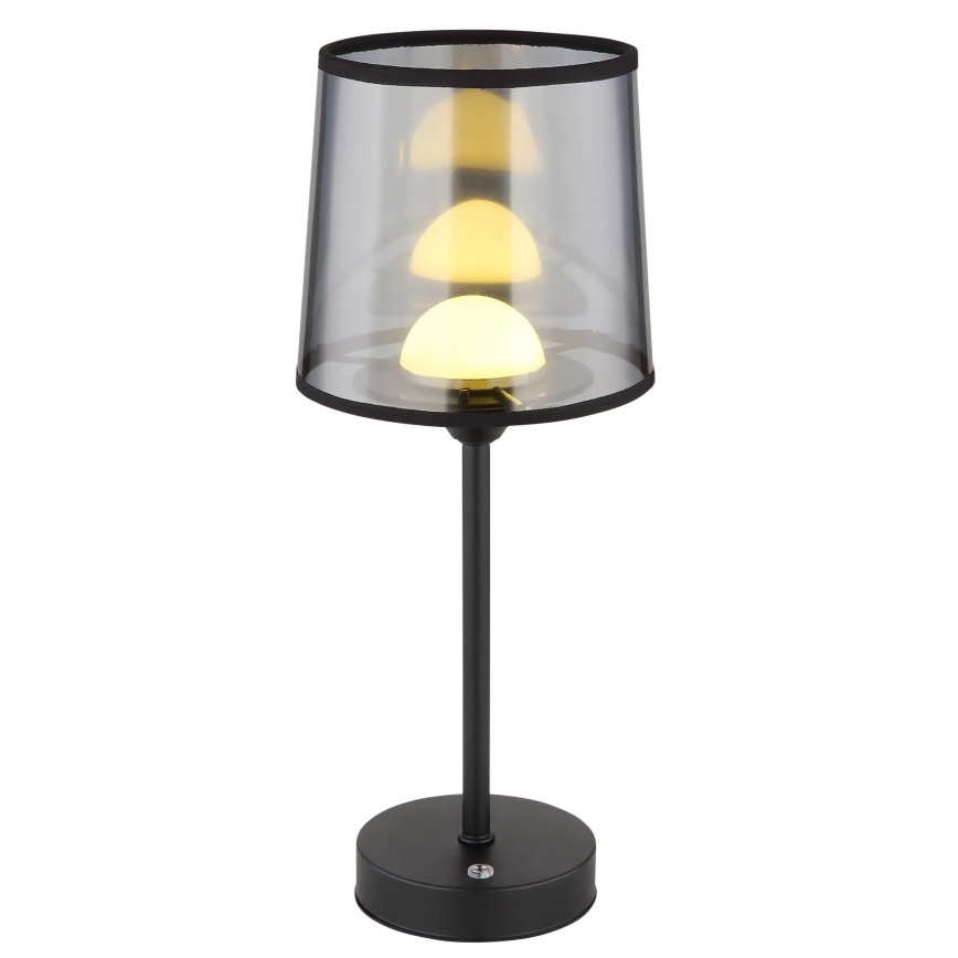 Globo - LED Dimbare oplaadbare touch tafellamp LED/2,5W/3,7V 2700/4000/6500K 1800 mAh zwart
