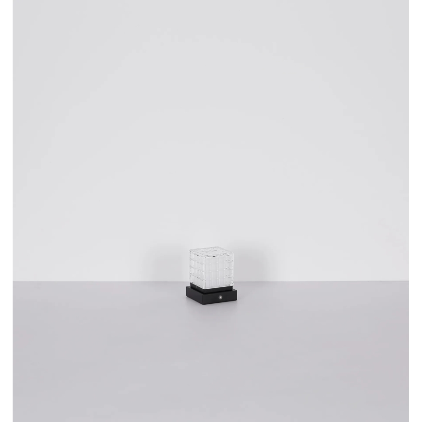 Globo - Dimbaar LED touch tafellampje LED/2,5W/3,7V 2700K/4000K/6500K 1800 mAh USB zwart