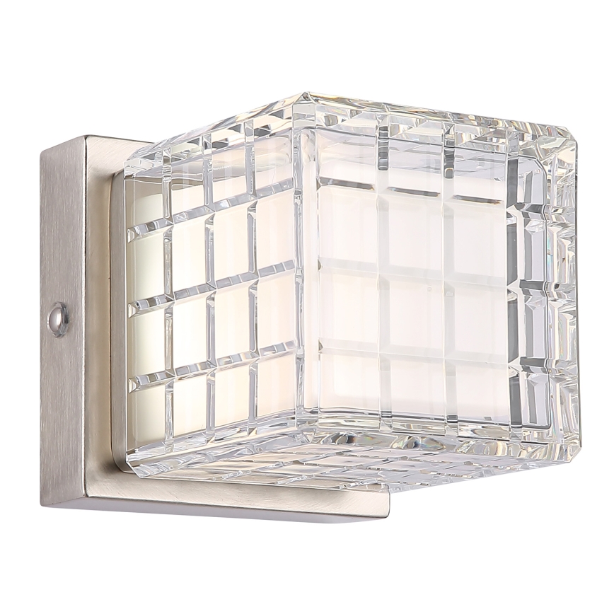 Globo - Dimbaar LED touch tafellampje LED/2,5W/3,7V 2700K/4000K/6500K 1800 mAh USB mat chroom