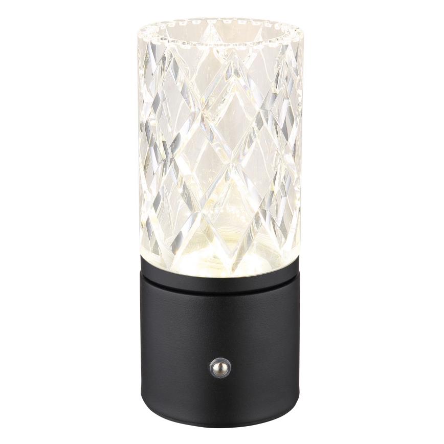 Globo - Dimbaar LED touch tafellampje LED/2,5W/3,7V 2700K/4000K/6500K 1800 mAh USB zwart