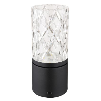 Globo - Dimbaar LED touch tafellampje LED/2,5W/3,7V 2700K/4000K/6500K 1800 mAh USB zwart